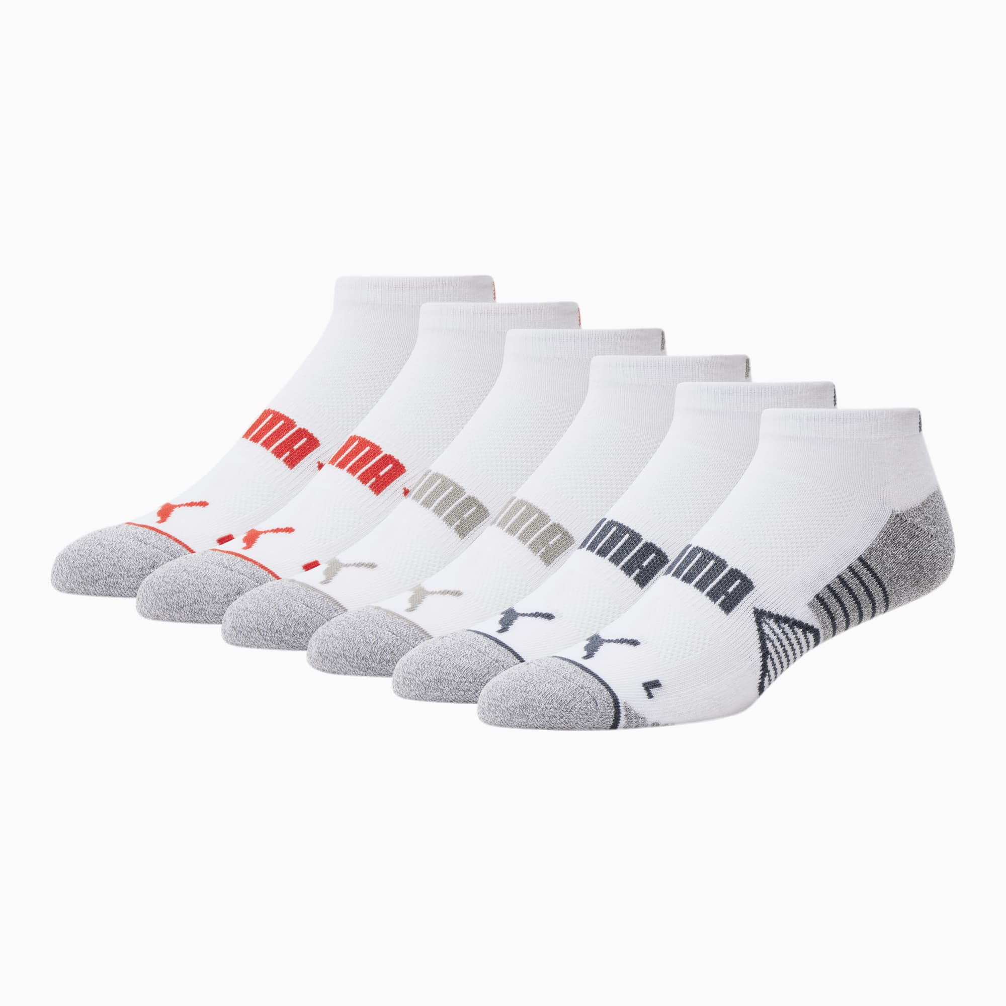 ZEBDIA Men's 5-Pack Socks White Lot DE 5 Chaussettes Running Homme